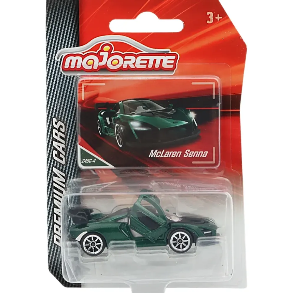 McLaren Senna - Grön - Premium Cars - Majorette - 7 cm