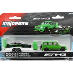 Mercedes-AMG G 63 och Mercedes-AMG GT 63 - Mercedes-AMG Deluxe Trailer - Majorette