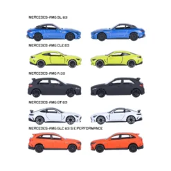 Mercedes-AMG - 5-pack med Mercedesbilar - Giftpack - Majorette