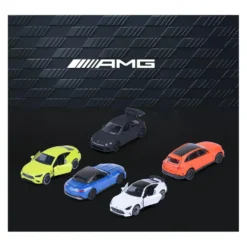 Mercedes-AMG - 5-pack med Mercedesbilar - Giftpack - Majorette