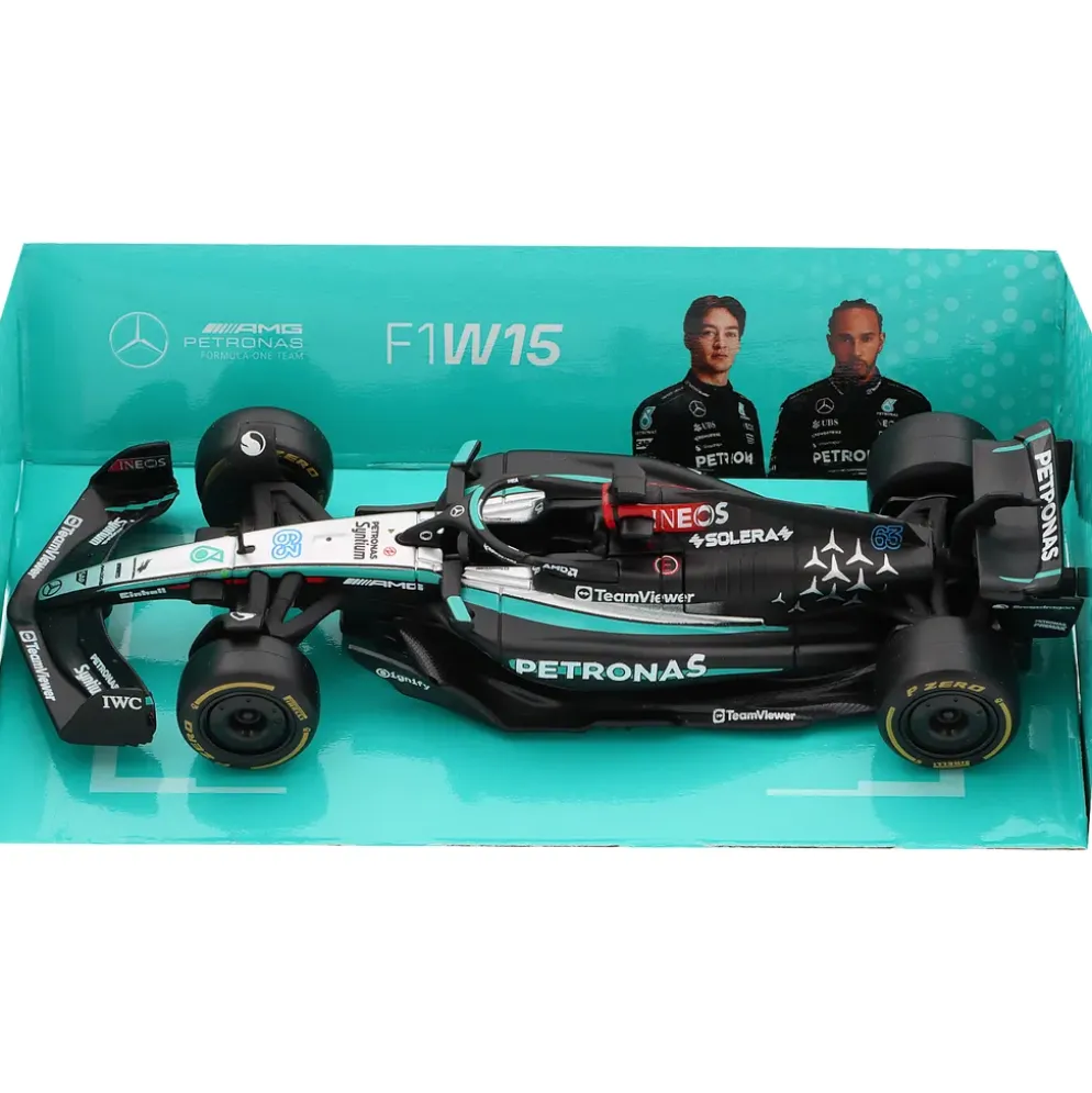 Mercedes-AMG W15 E - 2024 - George Russell - Bburago - 1:43