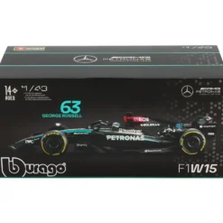 Mercedes-AMG W15 E - 2024 - George Russell - Bburago - 1:43