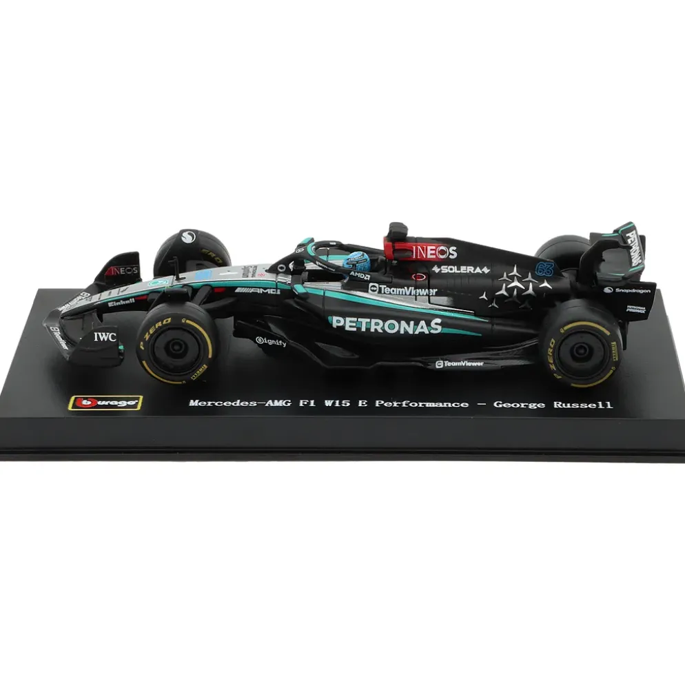 Mercedes-AMG W15 E - 2024 - George Russell - Bburago - 1:43