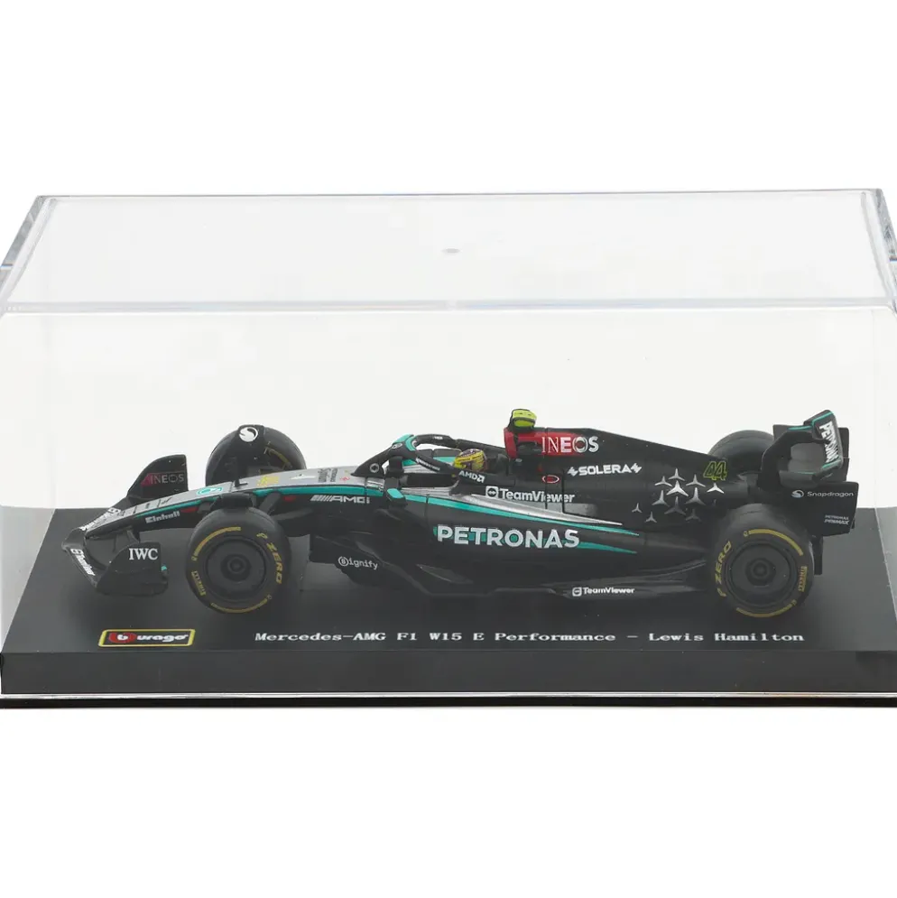 Mercedes-AMG W15 E - 2024 - Lewis Hamilton - Bburago - 1:43