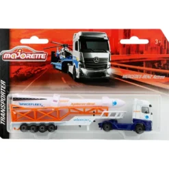 Mercedes-Benz Actros - Rymdraket - Transporter - Majorette