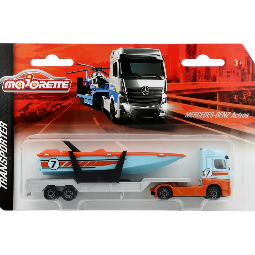 Mercedes-Benz Actros - Sportbåt - Transporter - Majorette