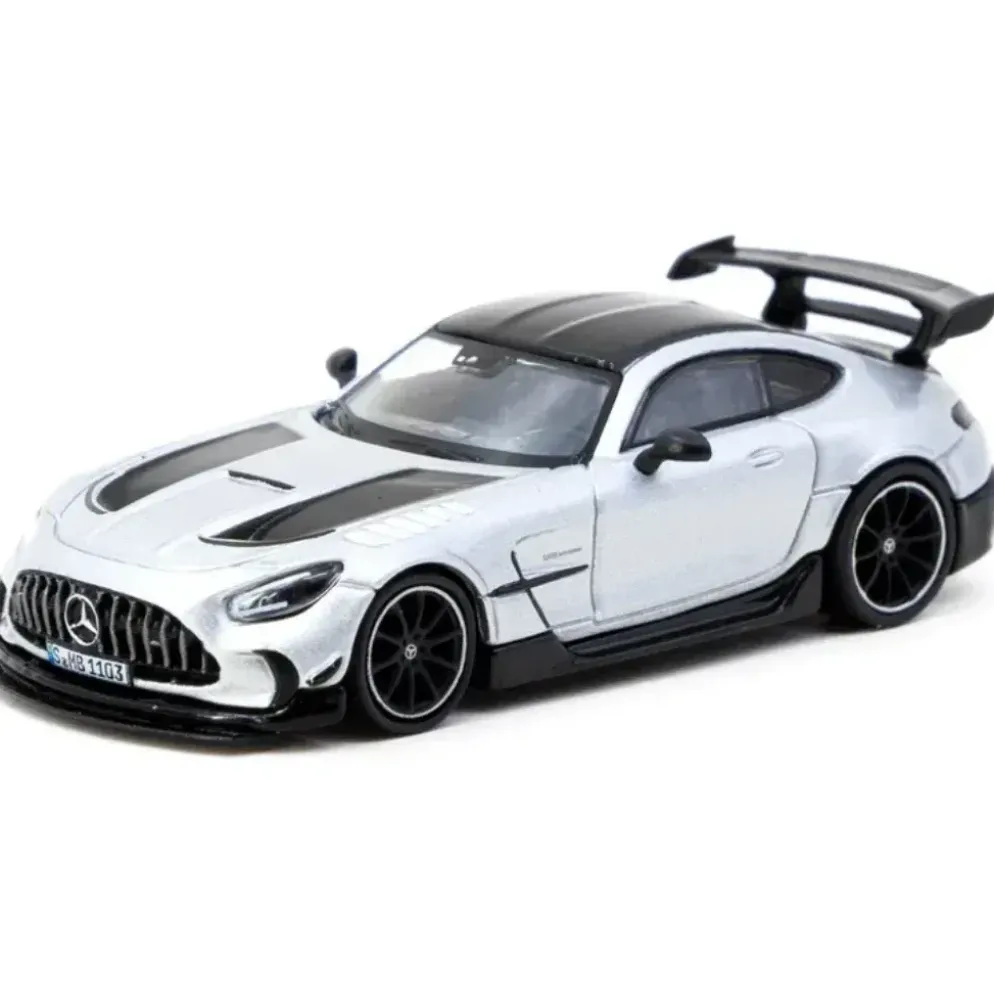 Mercedes-Benz AMG GT Black Series - Silver - Tarmac - 1:64