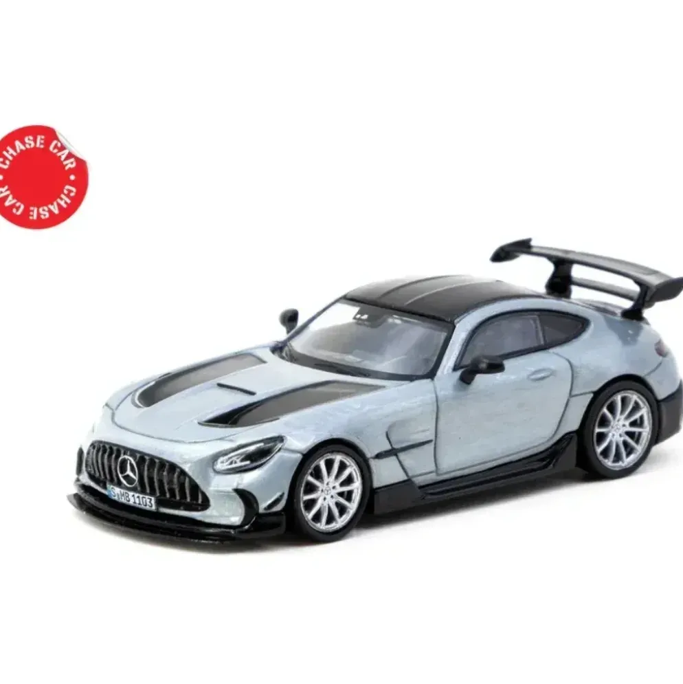 Mercedes-Benz AMG GT Black Series - Silver - Tarmac - 1:64