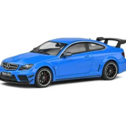 Mercedes-Benz C63 AMG Black Series 2012 Blå - Solido - 1:43