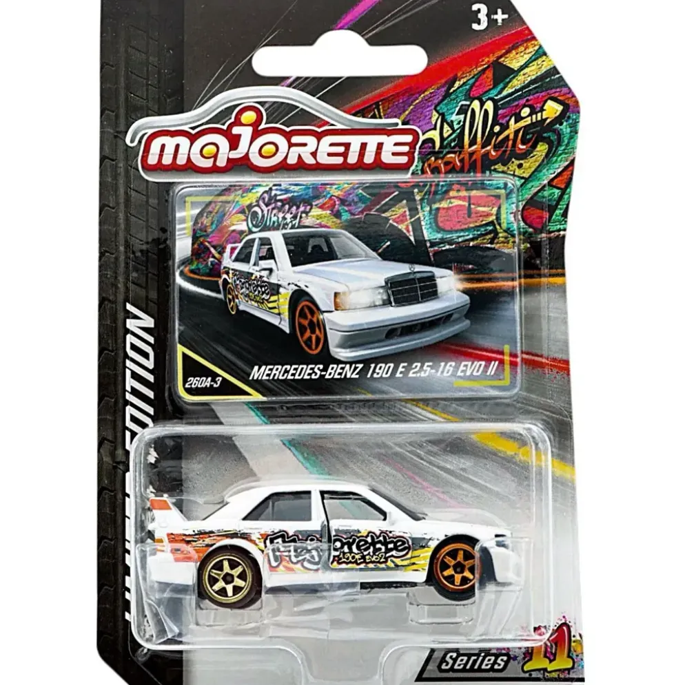 Mercedes-Benz 190 E 2.5-16 Evo II - Graffiti - Majorette