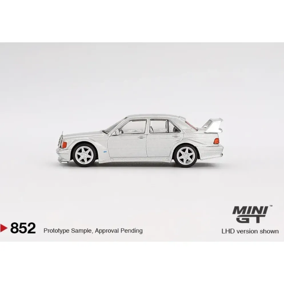 Mercedes-Benz 190 E 2.5-16 Evolution II - Astral Silver - Mini GT - 1:64