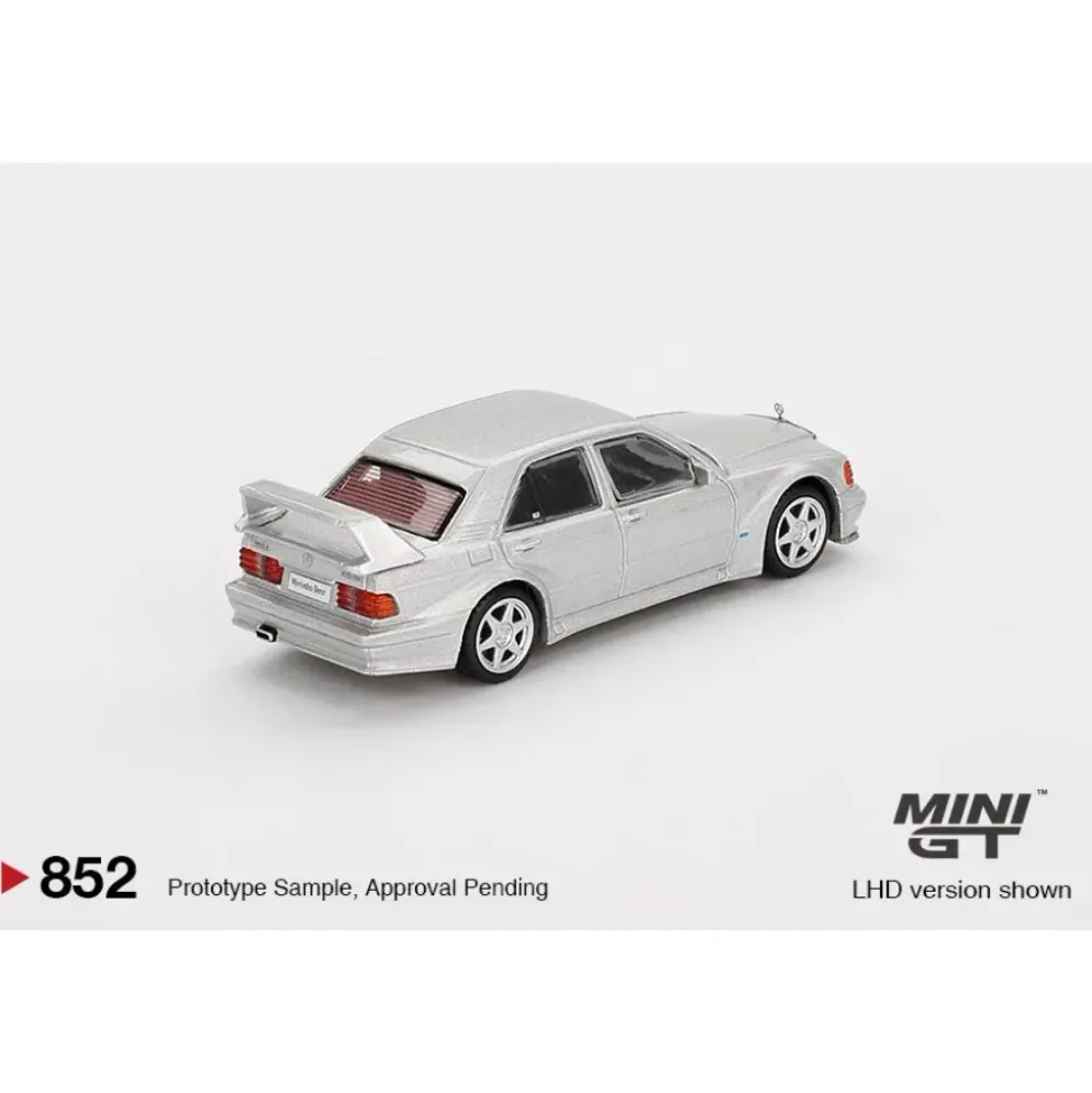 Mercedes-Benz 190 E 2.5-16 Evolution II - Astral Silver - Mini GT - 1:64