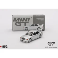 Mercedes-Benz 190 E 2.5-16 Evolution II - Astral Silver - Mini GT - 1:64