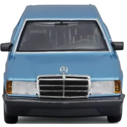 Mercedes-Benz 190 E 2.6 - W201 - Blå - Bburago - 1:24