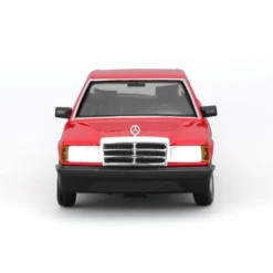 Mercedes-Benz 190 E 2.6 - W201 - Röd - Bburago - 1:24