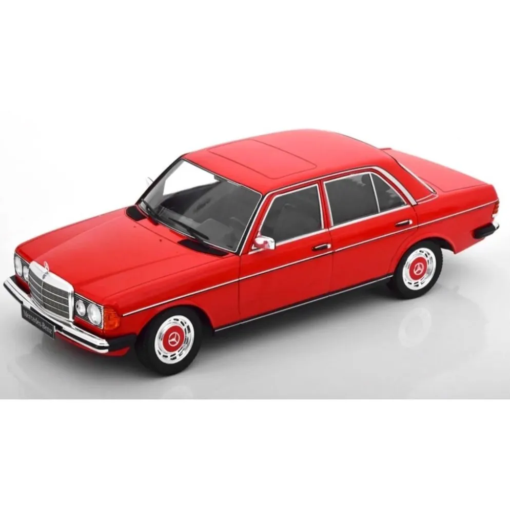Mercedes-Benz 230 E (W123) - 1975 - Röd - KK-Scale - 1:18