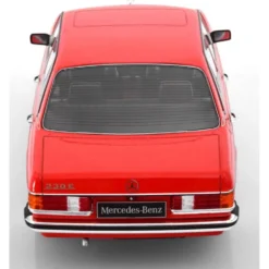 Mercedes-Benz 230 E (W123) - 1975 - Röd - KK-Scale - 1:18