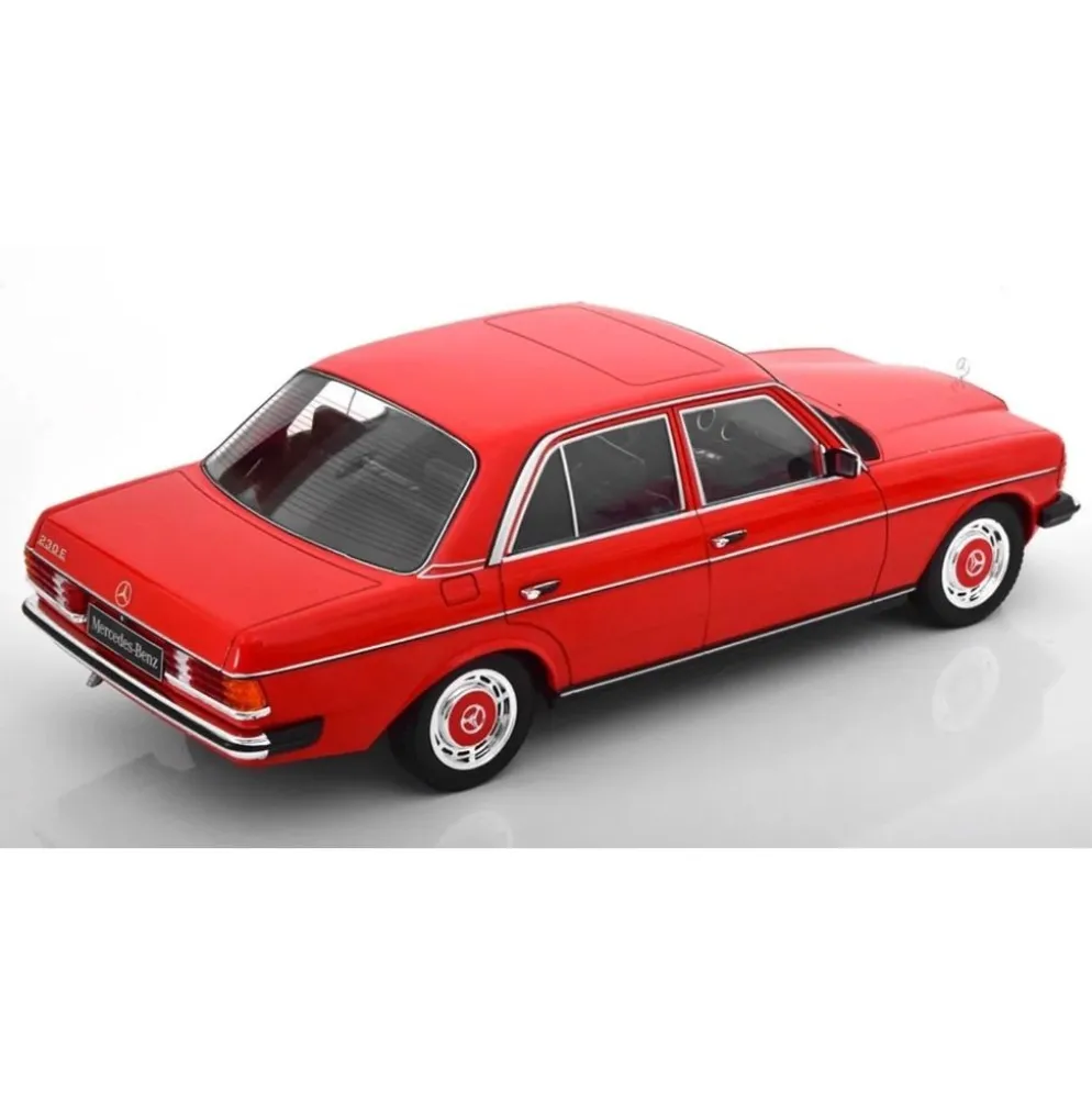 Mercedes-Benz 230 E (W123) - 1975 - Röd - KK-Scale - 1:18