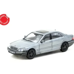 Mercedes-Benz S 65 AMG - Grå - Tarmac Works - 1:64