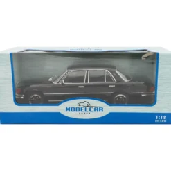 Mercedes-Benz S-Class 350 SE (W116) - 1972 - Svart - Modelcar Group - 1:18