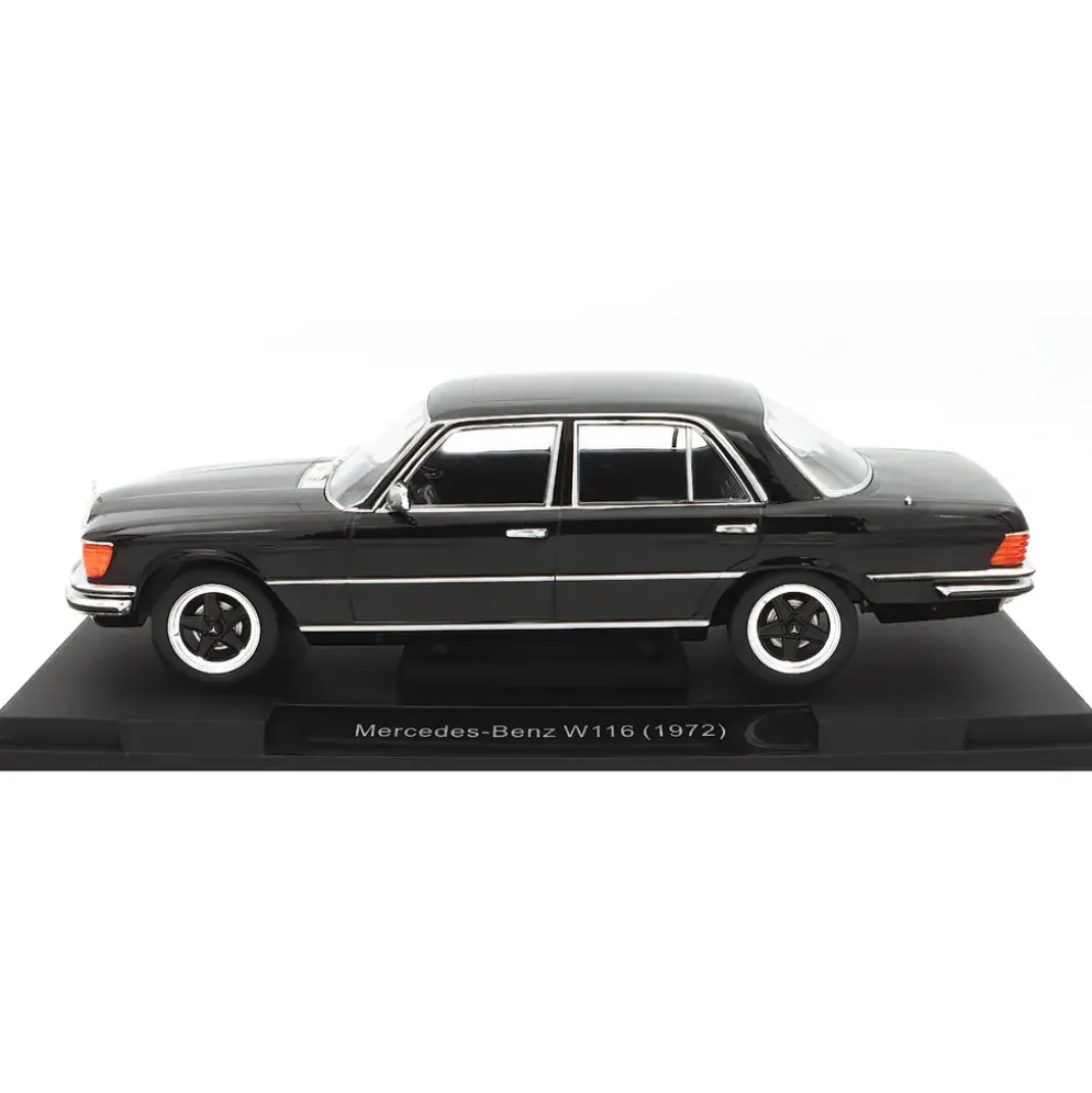 Mercedes-Benz S-Class 350 SE (W116) - 1972 - Svart - Modelcar Group - 1:18