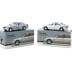 Mercedes-Benz S-Class S 500 (W220) - Silver - Tarmac Works - 1:64