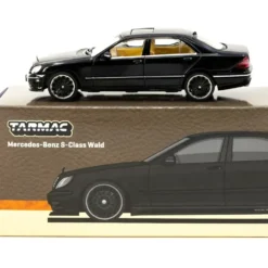 Mercedes-Benz S-Class Wald - Svart - GLOBAL64 - Tarmac Works - 1:64