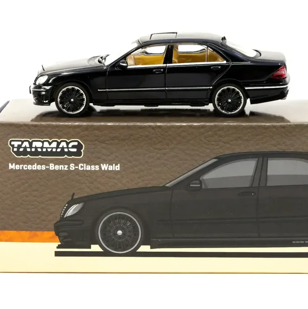 Mercedes-Benz S-Class Wald - Svart - GLOBAL64 - Tarmac Works - 1:64