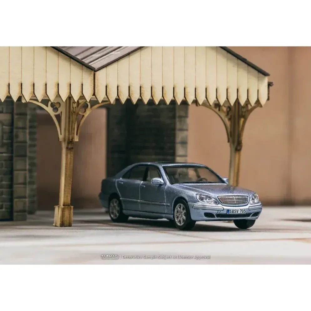 Mercedes-Benz S-Class (W220) - Blå - Tarmac Works - 1:64