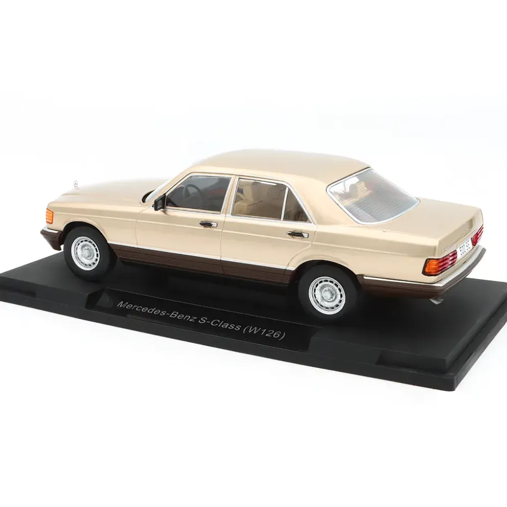 Mercedes-Benz S-Class (W126) - Metallic Beige - 1979 - MCG - 1:18