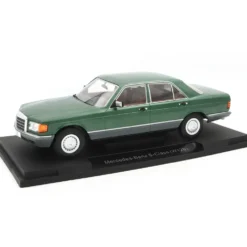 Mercedes-Benz S-Class (W126) - Mörkgrön metallic - 1979 - MCG - 1:18