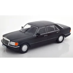 Mercedes-Benz S-Class W126 - 1985 - Svart - iScale - 1:18