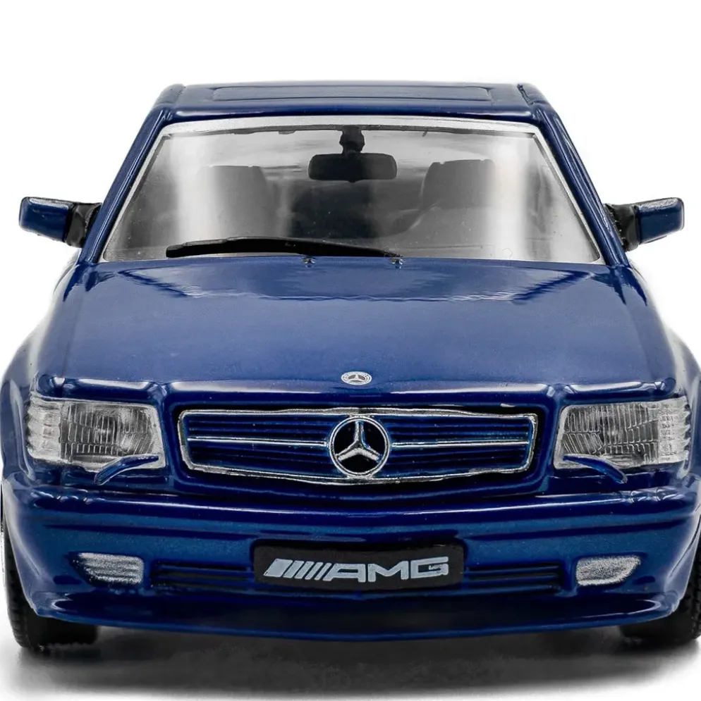 Mercedes-Benz 560 SEC AMG - Blå - 1990 - Solido - 1:43