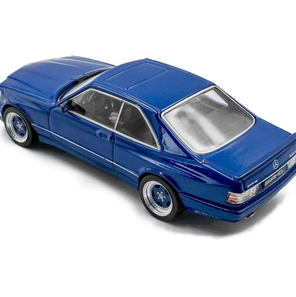 Mercedes-Benz 560 SEC AMG - Blå - 1990 - Solido - 1:43