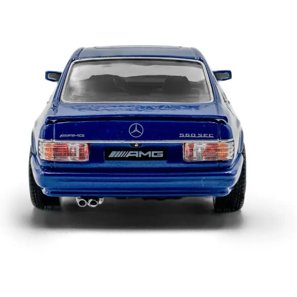 Mercedes-Benz 560 SEC AMG - Blå - 1990 - Solido - 1:43