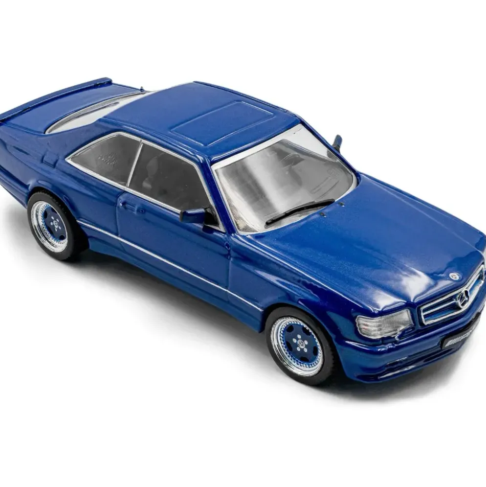 Mercedes-Benz 560 SEC AMG - Blå - 1990 - Solido - 1:43