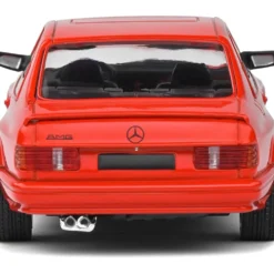 Mercedes-Benz 560 SEC AMG Widebody 1990 Röd - Solido - 1:43
