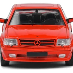 Mercedes-Benz 560 SEC AMG Widebody 1990 Röd - Solido - 1:43