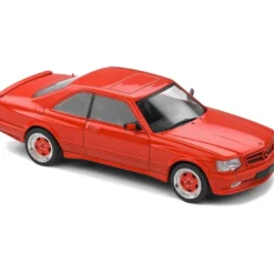 Mercedes-Benz 560 SEC AMG Widebody 1990 Röd - Solido - 1:43
