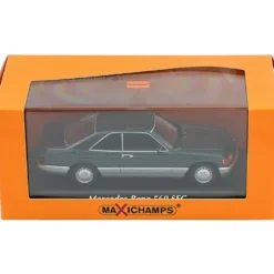 Mercedes-Benz 560 SEC - 1986 - Svart - Minichamps - 1:43