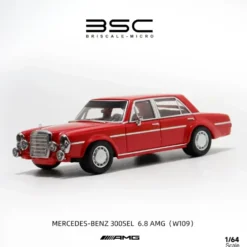 Mercedes-Benz 300 SEL 6.8 AMG (W109) - Röd - BSC - 1:64