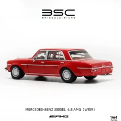 Mercedes-Benz 300 SEL 6.8 AMG (W109) - Röd - BSC - 1:64