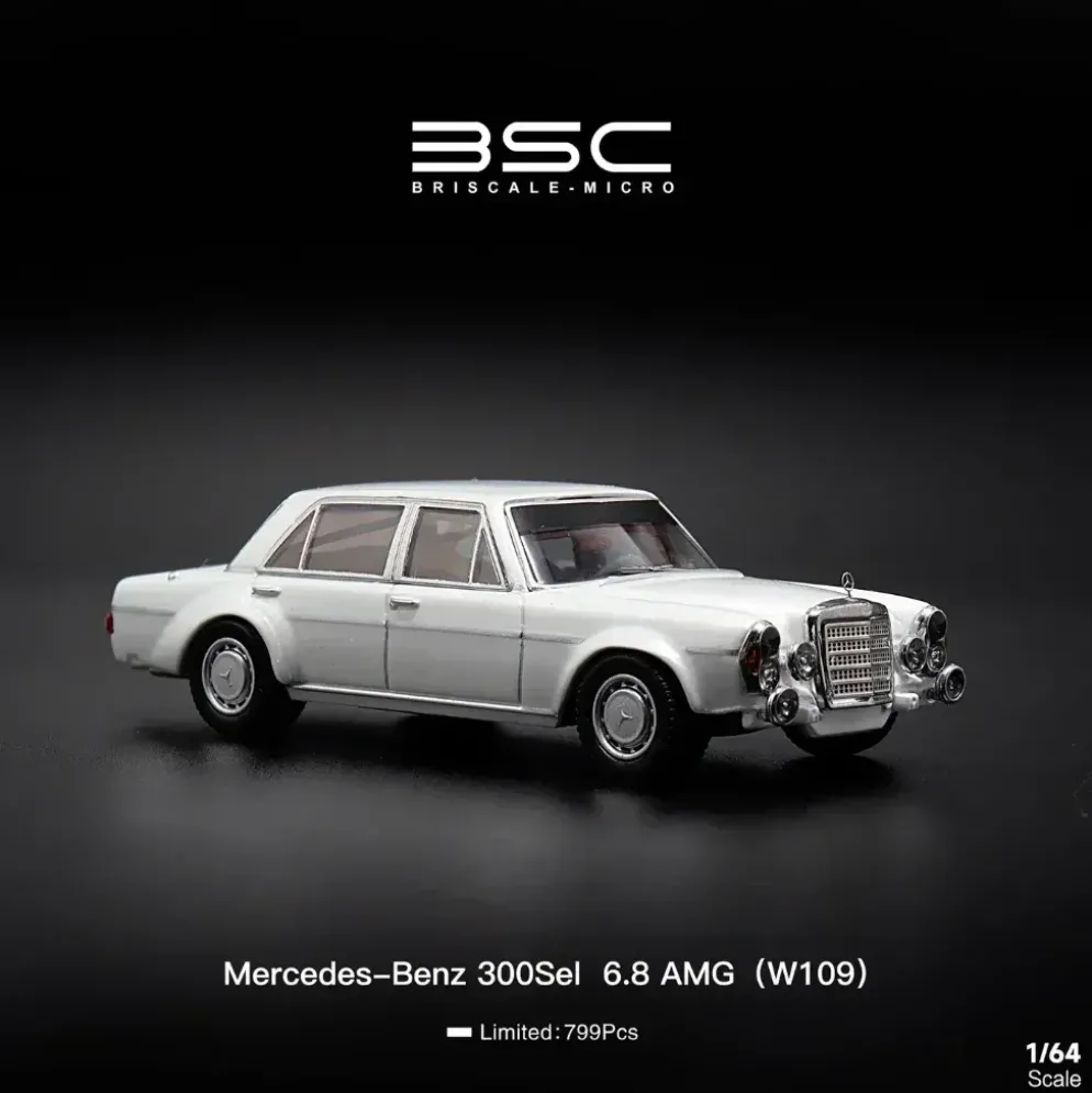 Mercedes-Benz 300 SEL 6.8 AMG (W109) - Vit - BSC - 1:64