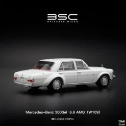 Mercedes-Benz 300 SEL 6.8 AMG (W109) - Vit - BSC - 1:64