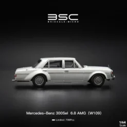 Mercedes-Benz 300 SEL 6.8 AMG (W109) - Vit - BSC - 1:64