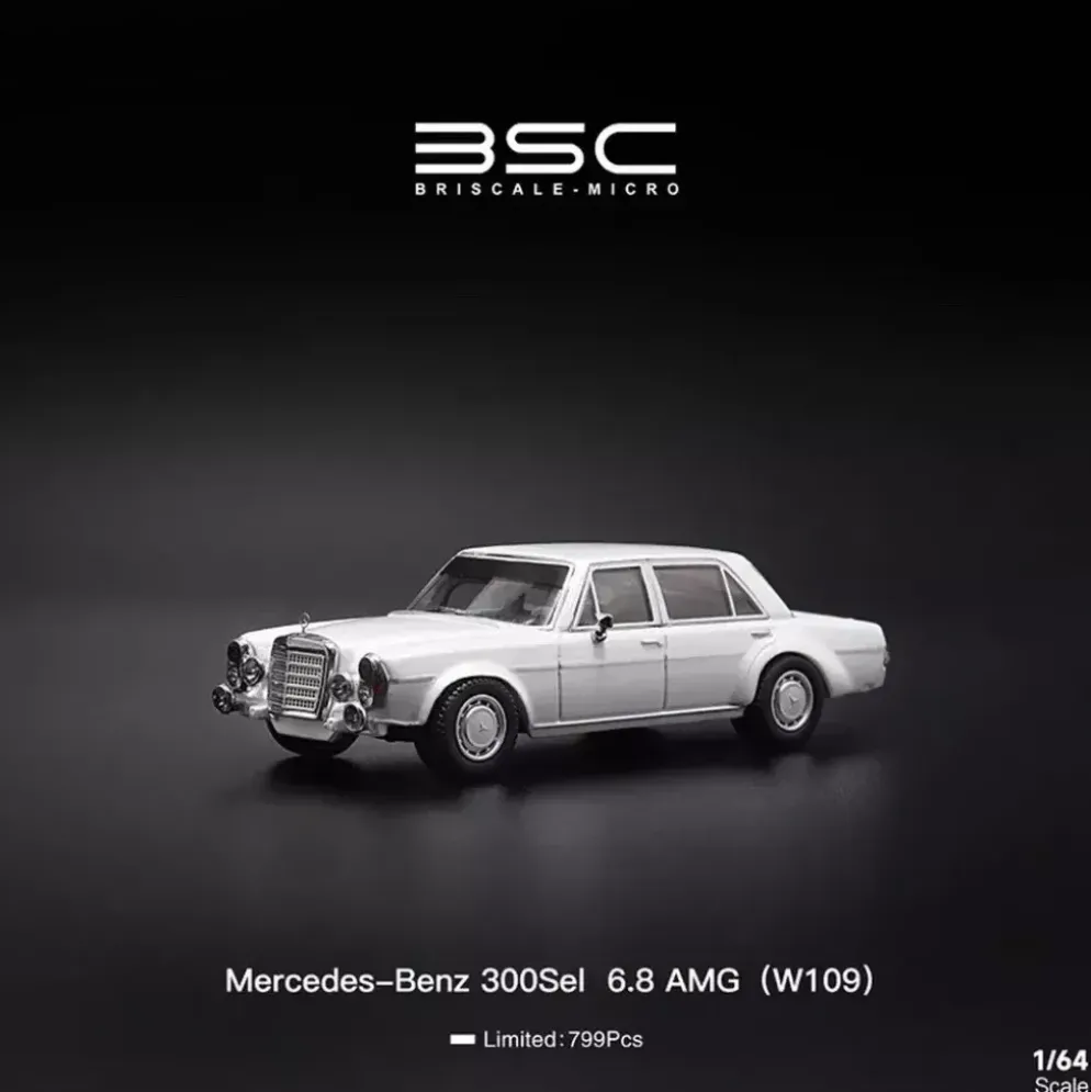 Mercedes-Benz 300 SEL 6.8 AMG (W109) - Vit - BSC - 1:64