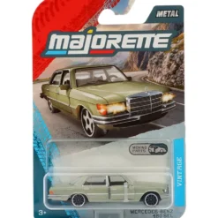 Mercedes-Benz 450 SEL - Grön - Vintage - Majorette - 8 cm