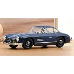 Mercedes-Benz 300 SL - 1954 - Blå - Norev - 1:18