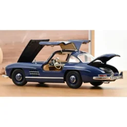 Mercedes-Benz 300 SL - 1954 - Blå - Norev - 1:18