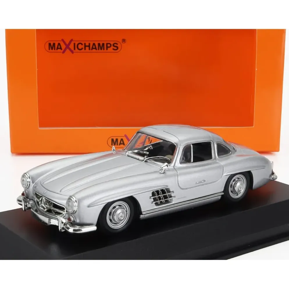 Mercedes-Benz 300 SL Coupé - Silver - Maxichamps - 1:43